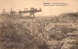 BELGIQUE - SOIGNIES - Carrières Du Perlonjour - Siège D'extraction - Edition Bottemanne -  Carte Postale Ancienne - Soignies