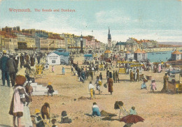 Postcard United Kingdom England Dorset > Weymouth Sands And Donkeys - Weymouth