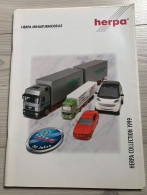 Magazine HERPA 1999 Modélisme Maquettisme Train Modèle Miniature - Catalogues & Prospectus