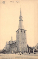 BELGIQUE - CINEY - L'église  - Carte Postale Ancienne - Ciney