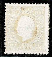Portugal, 1870/6, # 43g Dent. 12 1/2, MH - Unused Stamps