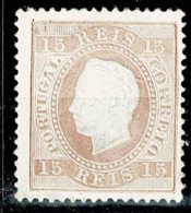 Portugal, 1870/6, # 38f Dent. 13 1/2, Tipo I, MH - Unused Stamps