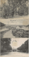 SAIGON   - LOT DE  3 CARTES  - ANNEE 1906 - Vietnam