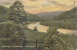 Postcard Uk Wales > Monmouthshire River Wye At Redbrook - Monmouthshire