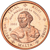 Malte, Euro Cent, 2003, Unofficial Private Coin, SPL, Cuivre - Malta