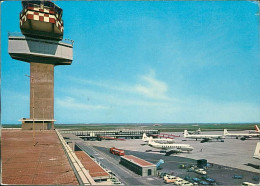 FIUMICINO ( ROMA ) AIRPORT / AEROPORTO INTERNAZIONALE DI ROMA LEONARDO DA VINCI - EDIZ. OTO - SPEDITA 1964 (15801) - Fiumicino