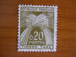 France  Taxe 92 Obl - 1960-.... Used