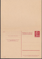 Germany DDR P65a 15/15 Pf. Kpl. Ausland-Antwortkarte Wilhelm Pieck Ungebraucht - Cartes Postales - Neuves