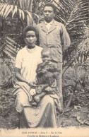 CONGO - Bas Congo - Sur La Côte - Famille De Mulâtres à Landana - Carte Postale Ancienne - Autres & Non Classés