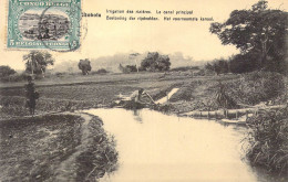 CONGO - Kitobola - Irrigation Des Rizières - Le Canal Principal - Carte Postale Ancienne - Other & Unclassified