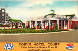 Alabama Montgomery Doby's Hotel Court - Montgomery