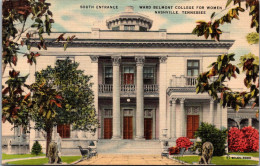 Tennessee Nashville Ward Belmont College For Women South Entrance 1950 - Nashville