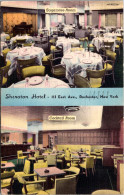 New York Rochester The Sheraton Hotel Sagamore Dining Room And Cocktail Room 1952 - Rochester