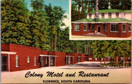 South Carolina Florence Colony Motel And Restaurant - Florence