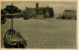 EAST LOTHIAN - THE CASTLE HARBOUR AND LIFEBOAT, DUNBAR Elo52 - East Lothian