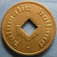 KB026-2a Ch - AUTOMATIC HOLLAND Hole - Dordrecht - B 20.0mm - Koffie Machine Penning - Coffee Machine Token - Professionals/Firms