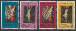 1970 Guyana Easter Paintings Set MNH** Nat78 - Pascua