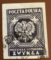 Poland 1954 Coat Of Arms - Polish Eagle - Used - Service