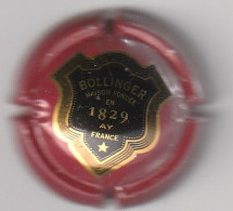 CAPSULE CHAMPAGNE BOLLINGER MAISON FONDEE EN 1829 .AY .. SCAN - Bollinger