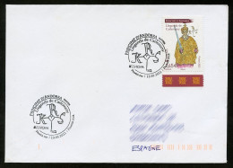 ANDORRA ANDORRE (2022) EUROPA - Llegenda De Carlemany, Charlemagne, Roi, épée, Myths And Legends - Pli Premier Jour FDC - Brieven En Documenten