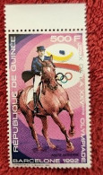 GUINEE Jeux Olympiques BARCELONE 92. Yvert PA 237 (Neuf Sans Gomme) EQUITATION - Summer 1992: Barcelona