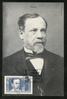 FRANCE (2022) Carte Maximum Card - Louis Pasteur, Année Pasteur, Pour Les Chômeurs Intellectuels, Microscope - 2020-…