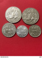 Lot De 5 Pièces De Polynésie Française (2) - Polynésie Française