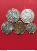 Lot De 5 Pièces De Polynésie Française (3) - Polynésie Française