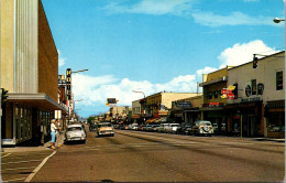 Canada Penticton Main Street Showing Shopping District 1965 - Penticton