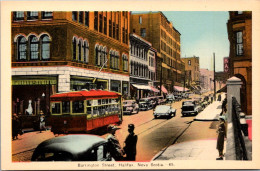 Canada Nova Scotia Trolley On Barrington Street  - Halifax