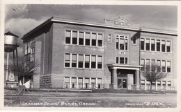 Oregon Burns Grammar School Real Photo - Andere & Zonder Classificatie