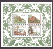 South Africa RSA Block 14 MNH ** Nature Dino Animals (1982) - Nuovi