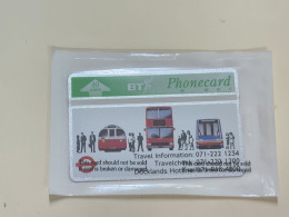 United Kingdom-(BTA035)-LONDON TRANSPORT-(40units)-(74)-(cod Inclosed)-price Cataloge10.00£-mint+1card Prepiad Free - BT Emissions Publicitaires