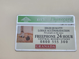 United Kingdom-(BTA053)-GRANADA SERVICES-(40units)-(97)-(345C41662)-price Cataloge2.00£-used+1card Prepiad Free - BT Emissions Publicitaires