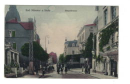 DH1450 - BAD MÜNSTER A. STEIN - HAUPSTRAßE - Bad Muenster A. Stein - Ebernburg