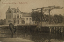 Harlingen // Schouwburg Met Singel 1910 - Harlingen