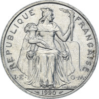 Monnaie, Polynésie Française, 5 Francs, 1990 - Polynésie Française