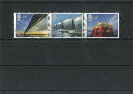 GREAT BRITAIN - 1983 - EUROPE ENGINEERING ACHIEVEMENTS STAMPS COMPLETE SET OF 3, SG # 1215/17, UMM(**). - Universal Mail Stamps