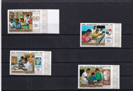 Burundi Nº 419sd Al 422sd SIN DENTAR - Unused Stamps