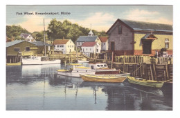 UNITED STATES // KENNEBUNKPORT // FISH WHARF - Kennebunkport