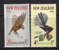 New Zealand 1965 Health - Birds - Set HM (SG 831-832) - Ungebraucht