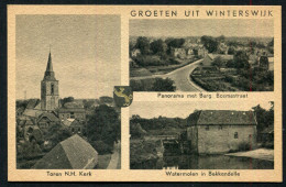 Groeten Uit Winterswijk ,watermolen Bekkendelle , Bosmastraat -Not Used + 1950 - 2 Scans For Condition.(Originalscan !!) - Winterswijk