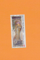 CZECH REPUBLIC 2010  Gestempelt°Used  MiNr. 633  "Alfons Mucha: Theaterplakat "GISMONDA" - Gebraucht