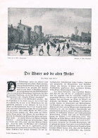 A102 1372 Alsloot Winterbilder Von Alten Meistern Artikel / Bilder 1912 - Malerei & Skulptur