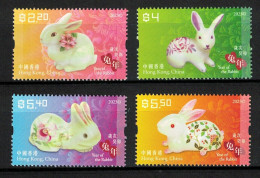 Hong Kong 2023-1 Lunar Year Of The Rabbit MNH Fauna Zodiac - Ungebraucht