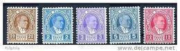 1936 TURKEY ATATURK POSTAGE DUE STAMPS MNH ** - Timbres-taxe