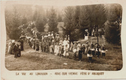 87. HAUTE-VIENNE - AIXE - FÊTE D'ARLIQUET 1909. Cliché Jové N° 22. Qualité Photo. - Aixe Sur Vienne