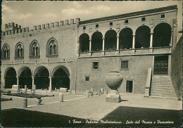 FANO - PALAZZO MALATESIANO - SEDE DEL MUSEO E PINACOTECA - EDIZIONE IL LIBRO - SPEDITA 1943 (15983) - Fano