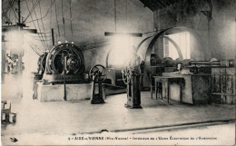 87. HAUTE-VIENNE - AIXE - Intérieur De L'Usine Electrique De L'Aumonerie. Bplan Rare. - Aixe Sur Vienne