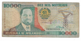 MOZAMBICO 10000 METICAIS 1991 - Mozambico